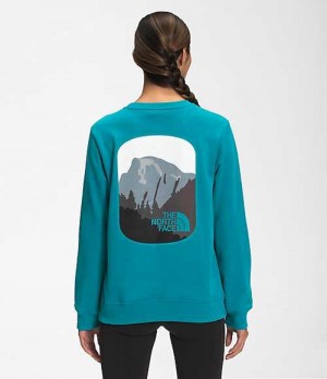 Sudadera The North Face Parks Mujer Azules | 5240386-YM