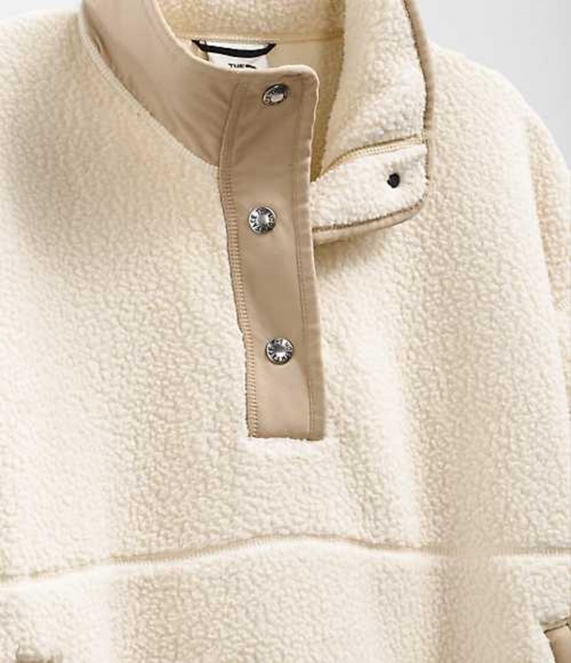 Fleece Jackets The North Face Cragmont Mujer Marrones Kaki | 4287961-UR